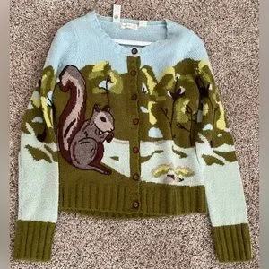 Squirrel sweater anthropologie cheap
